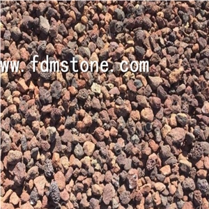 Red Natural Lava Stone Pieces for Garden Gravel,Lava Stone for Garden/Red Lava Stone/Aquarium Red Lava Stone