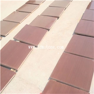 Red Sandstone Mushroom Stone,Exterior Walls Decorative Red Sandstone Facing Stone