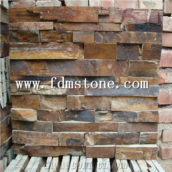 Rusty Color Cultured Stone Veneer Panel Sale Prices，Slate Stone Corner,Ledger Stone Corner, Ledged Stone Siding,Ledge Stone Facade,Ledge Stacked Stone Veneer,Ledge Stone Panels,Ledge Wall Cladding