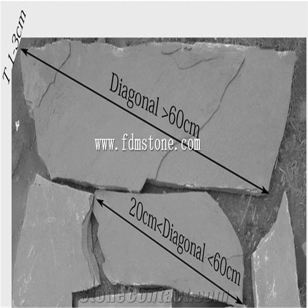 Slate Flake Yellow Slate Paving Stone Irregular Paver,Flagstone Wall,Flagstone Driveway,Flagstone Courtyard,Flagstone Patio