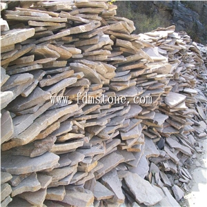 Slate Mesh Paver Tiles from China Freedom Stone Manufacturer,Random Flagstones Patio