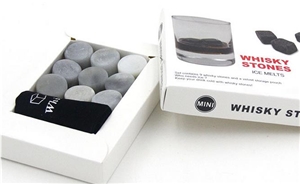 Soapstone Icecube , Whisky Ice Cube Stone , Wine Stone