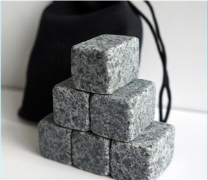 Soapstone Icecube , Whisky Ice Cube Stone , Wine Stone