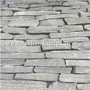 Split Faced Loose Stone Natural Slate Strips Cultured Stone