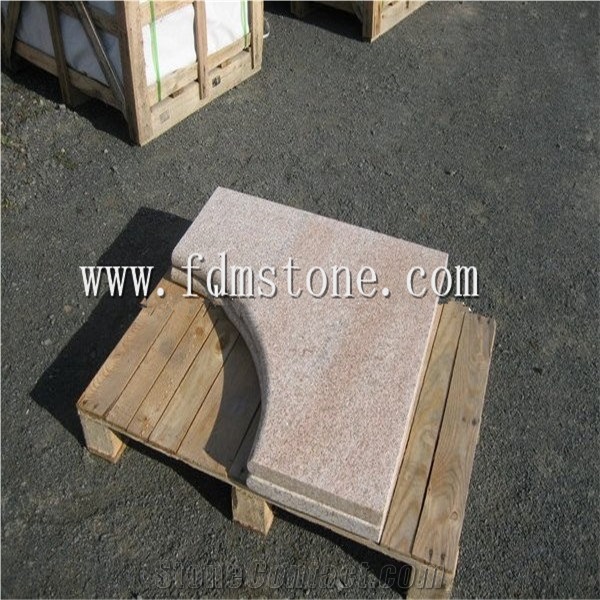 Split Surface P014 Yellow Slate Swimming Patio Pool Coping Stone,Bullnosed Paving
