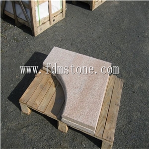 Split Surface P014 Yellow Slate Swimming Patio Pool Coping Stone,Bullnosed Paving
