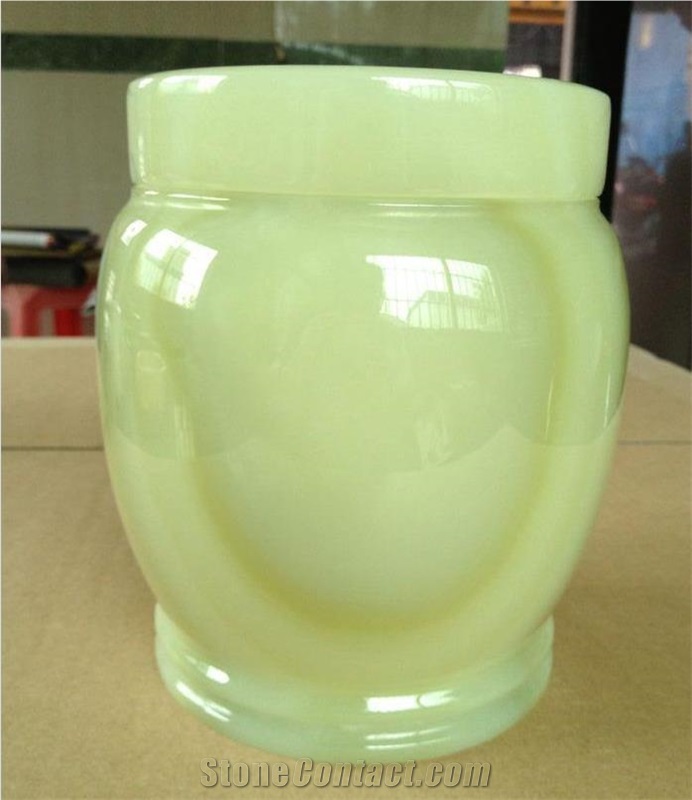 Stone Urn Cremation,Unique Onyx Stone Funeral Urn