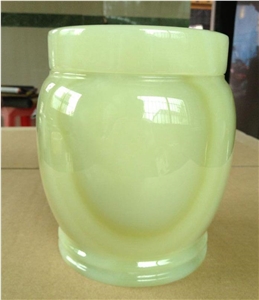Stone Urn Cremation,Unique Onyx Stone Funeral Urn