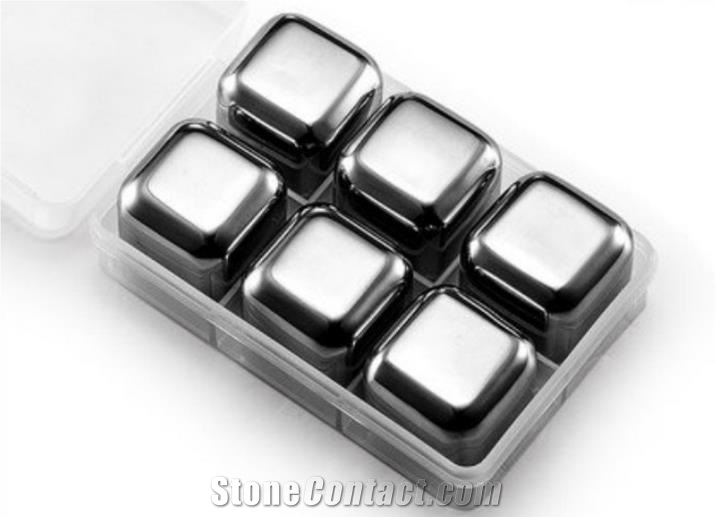 Top Selling 20*20*20mm Soapstone Ice Cubes /Whisky Chilling Stone Factory Price
