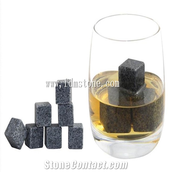 Top Selling Colorful Granite/Soapstone Whisky Stones