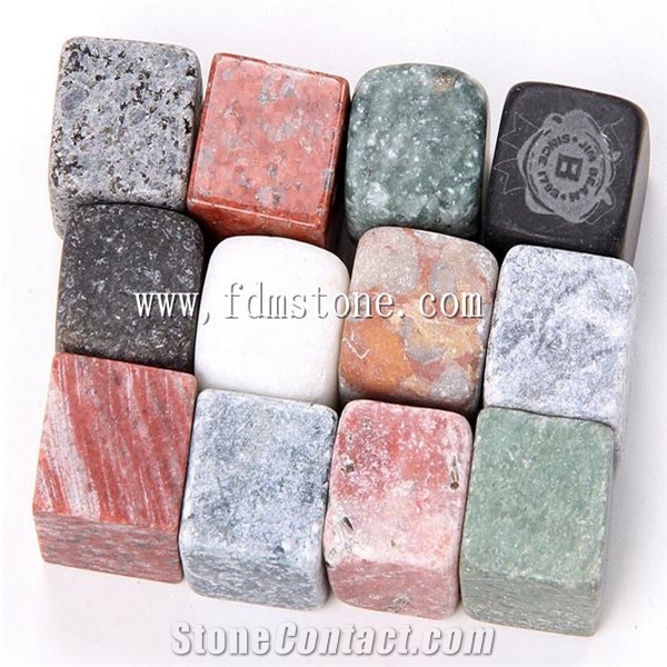 Wholesale Whiskey Stone Ice Cube Customized Whiskey Stones Ice Whiskey Stone Whisky Rocks Bar Accessories