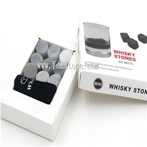 Wholesale Whiskey Stone Ice Cube Customized Whiskey Stones Ice Whiskey Stone Whisky Rocks Bar Accessories