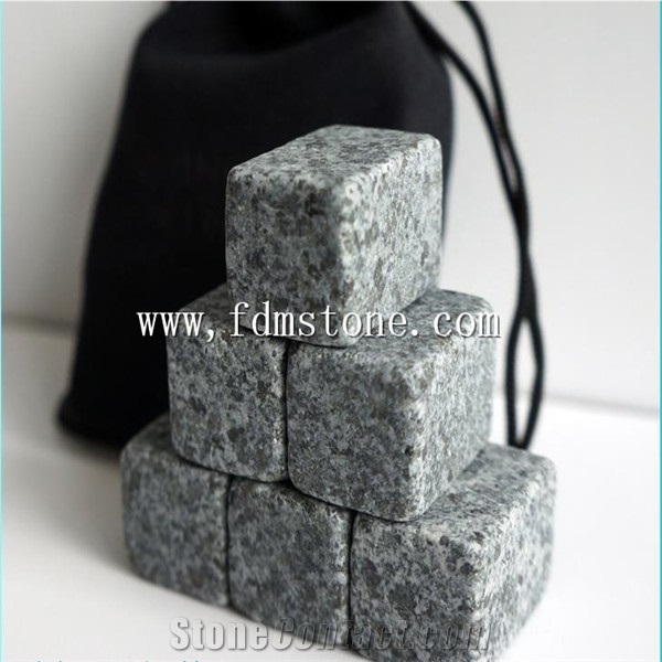 Wholesale Whiskey Stone Ice Cube Customized Whiskey Stones Ice Whiskey Stone Whisky Rocks Bar Accessories