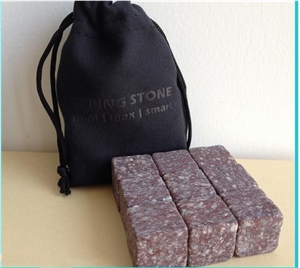 Wine Cooling Soapstone Material Whisky Stone Food Grade Bpa Free Whisky Stone Ice Cube