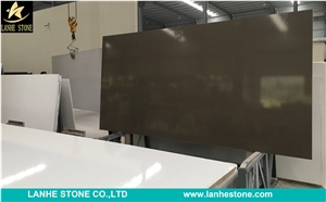 Brown Quartz Stone /Solid Surface Quartz Stone Tiles,Brown Quartz with Mirros Quartz Stone/Quartz Stone Slabs & Tiles