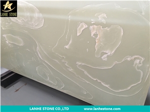 Natural Onyx,Artificial Onyx,Manmade Onyx,Beige Onyx,Slabs,Tiles