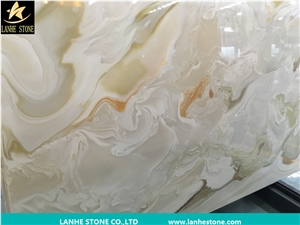 Natural Onyx,Artificial Onyx,Manmade Onyx,Beige Onyx,Slabs,Tiles