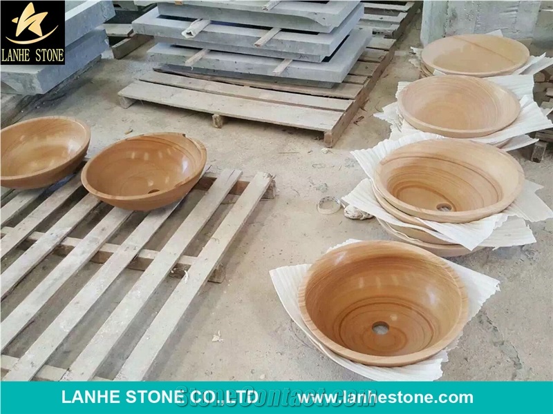 Sandstone Round Sinks 430*430*135