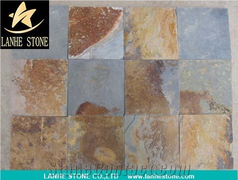 Slate Stone,Slate Tiles, Slate Flooring, Slate Floor Tile on Sale, Rusty Slate Slabs & Tiles,China Grey Slate Slabs & Tiles