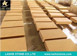 Yellow/Beige Sandstone Landscaping Stone, Kerbstone, Kerbs, Natural Sandstone Kerbs, Side Stone, Curbs, Road Stone, Curb Stone