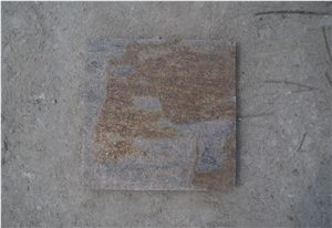 Fargo Rusty Quartzite Natural Surface Tiles, Golden Quartzite Tiles for Wall/Floor