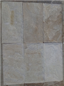 Fargo White Quartzite Mushroomed Wall Cladding, Chinese White Quartzite Mushroomed Stone, White Mushroomed Wall Stone
