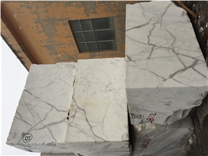 Statuario Italy White Marble Tile & Slab