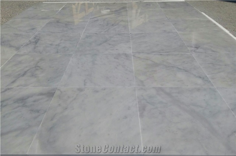 Bianco Carrara D Marble Tiles & Slabs, Carara White Marble Flooring Tiles, Walling Tiles