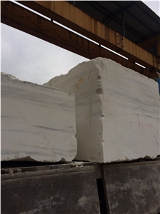 Silver White Jade Block，China White Marble, Quarry Owner, Good Quality, Big Quantity, Marble Tiles & Slabs, Marble Wall Covering Tiles