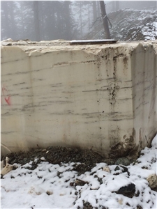 Silver White Jade Block，China White Marble, Quarry Owner, Good Quality, Big Quantity