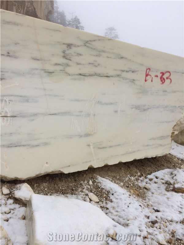 Silver White Jade Marble Block,China White Marble, Quarry Owner, Good Quality, Big Quantity, Marble Tiles & Slabs, Marble Wall Covering Tiles