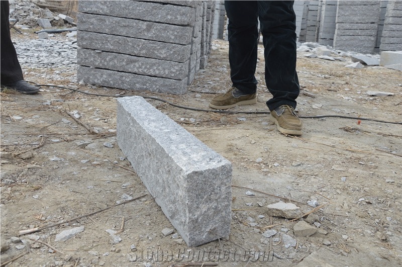 Cheapest Granite Kerbstone, G341 Kerbstone, Grey Granie Kerbstone, Natural Kerbstone, Handmade Type B