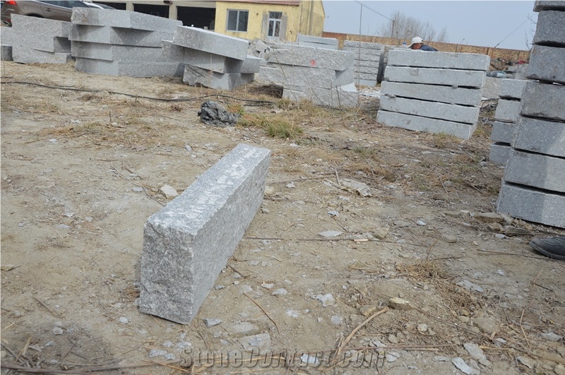 Cheapest Granite Kerbstone, G341 Kerbstone, Grey Granie Kerbstone, Natural Kerbstone, Handmade Type B