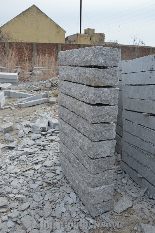 Cheapest Granite Kerbstone, G341 Kerbstone, Grey Granie Kerbstone, Natural Kerbstone, Handmade Type B
