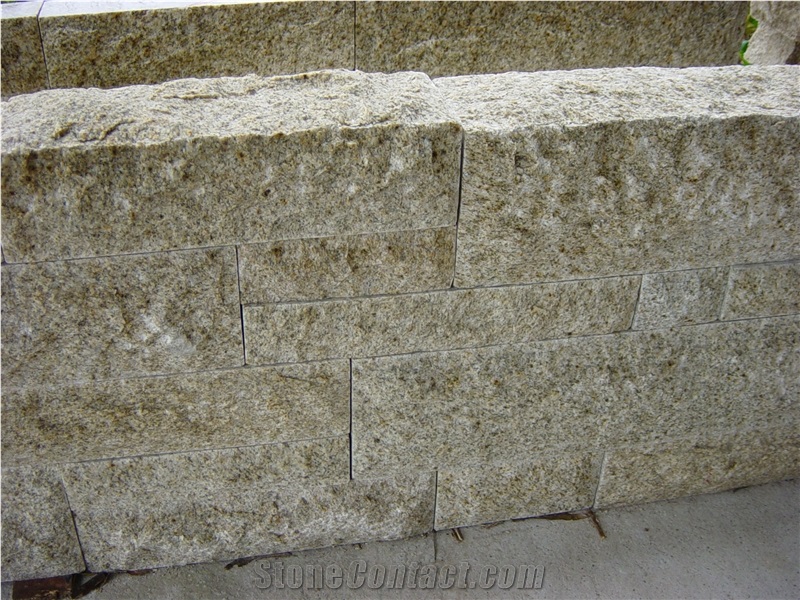 Cheapest Granite Yellow Mushroom Stone, G350 Yellow Natural Surface Mushroom Stone, China Granite G350 Mushroom Stone, Yellow Mushroom Stone & Wall Stone