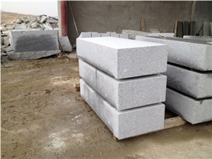 Granite G341 Block Steps, Granite Steps, Granite Stairs, G341 Steps, Flamed Surface Granite Steps