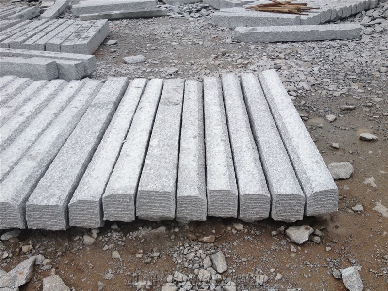 Granite Kerbstone, G341 Kerbstone, Granite G341 Kerbstone, V-Stone Natural Quality for Finland