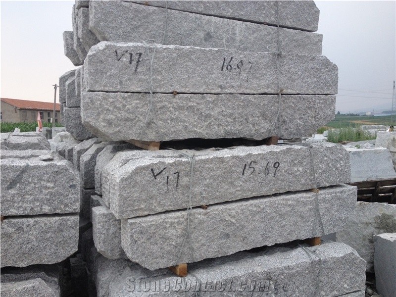 Granite Kerbstone, G341 Kerbstone, Granite G341 Kerbstone, V-Stone Natural Quality for Finland