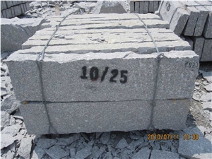 Handmade Granite G375 Kerbstone, Granite Kerbstone, G375 Kerbstone, Grey Granite Type B