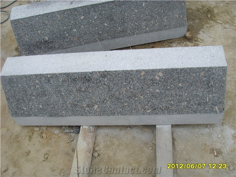 Lowest Price Granite G341 Kerbstone, G341 Kerbstone, Grey Granite Kerbstone