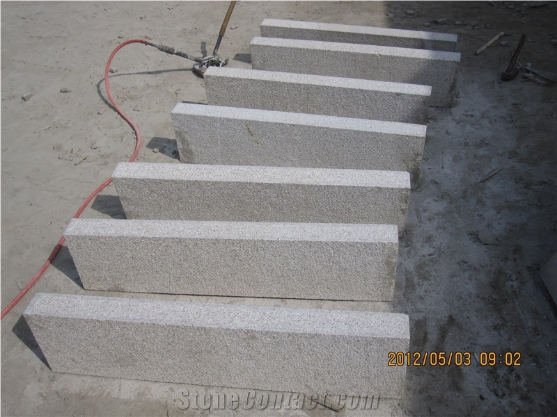 Lowest Price Granite G341 Kerbstone, Grey Granite Kerbstone, Type B Kerbstone, G341 Kerbstone