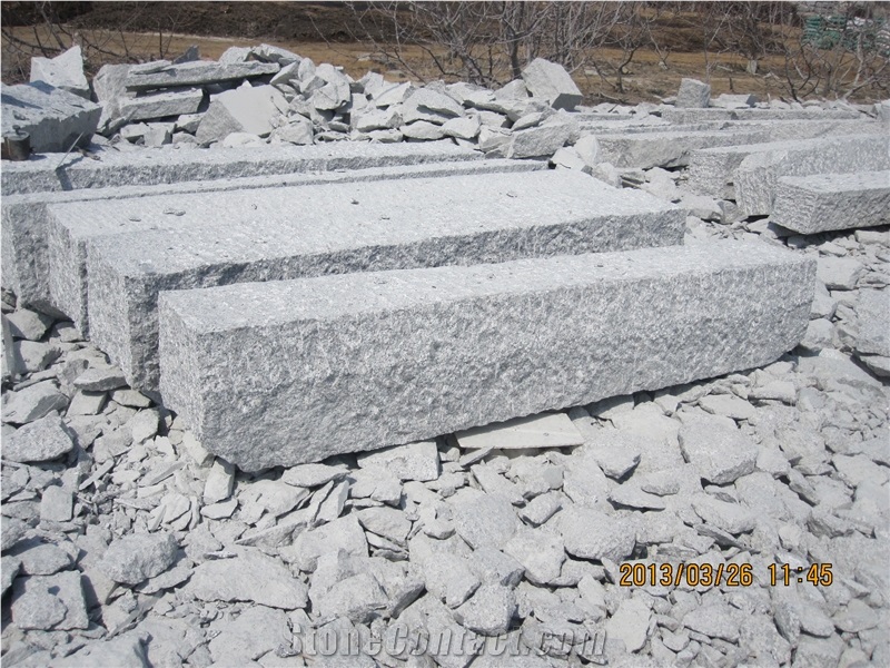Lowest Price Granite Kerbstone, G341 Kerbstone, China Grey Granite Kerbstone for Finland, Granite G341 Kerbstone V-Stone