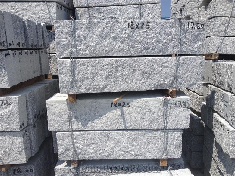 Lowest Price Granite Kerbstone, G341 Kerbstone, Grey Granite Kerbstone Type B, Natural Sawn Kerbstone, Granite Kerbstone