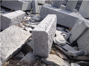 Lowest Price Hand Made Granite Kerbstone, G341 Kerbstone, Natural Surface Kerbstone, Grey Granite Kerbstone
