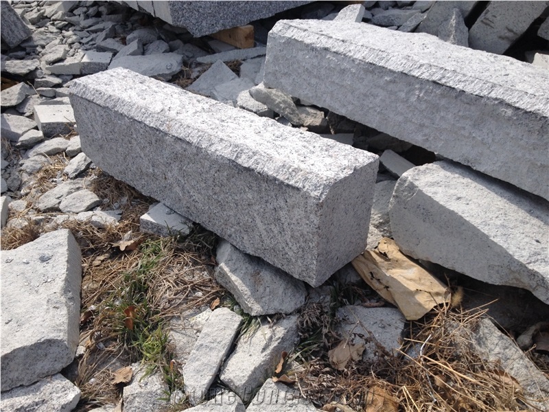 Lowest Price Hand Made Granite Kerbstone, G341 Kerbstone, Natural Surface Kerbstone, Grey Granite Kerbstone
