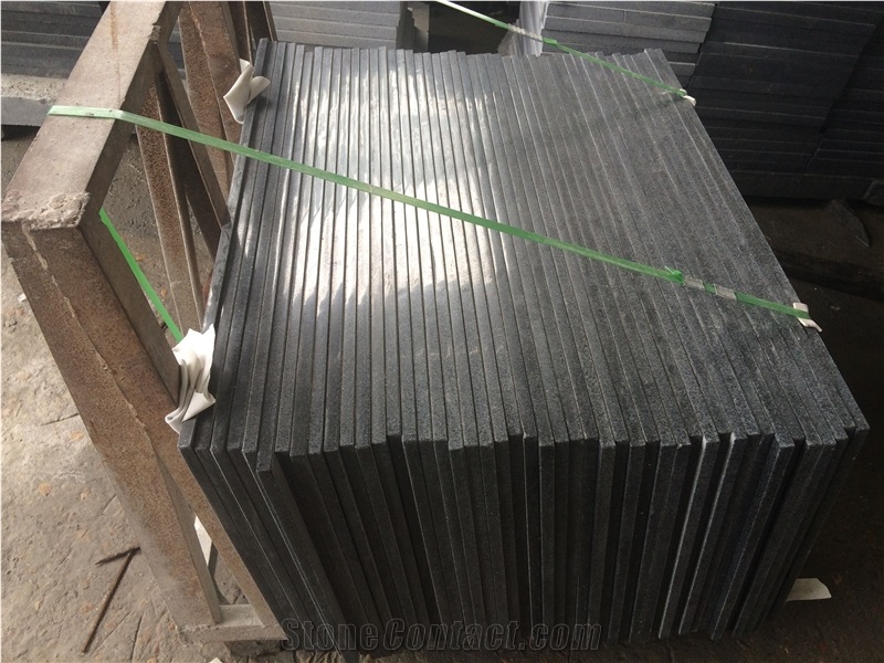 G654 Black Granite Countertop & Kitchen Tops