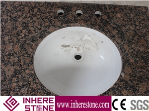 Baltic Brown Import Granite Countertops,Coffe Diamond,Castanho Verdoso Vanity Top