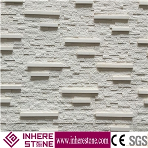 China Beige Color Decoration Cultured Stone Wall Panel