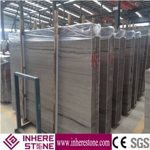 China Cheap Grey Wooden Marble Block Price,Athen Grey Marble,Ash Wood Marble Slab