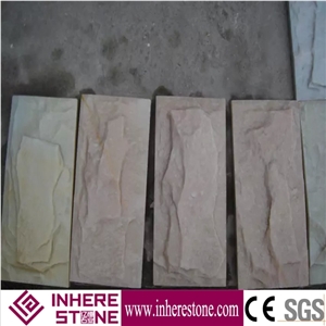 Different Colors Quartzite Mushroom Stone, Mushroom Wall Cladding, Mushroom Cladding